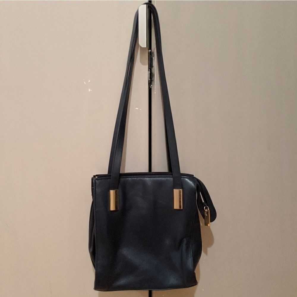 🔥Host PICK🔥Vintage leather bag Navy